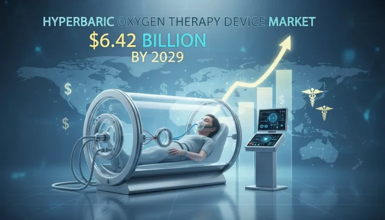 Hyperbaric Oxygen Therapy Device Market Set to Reach $6.42 Billion by 2029