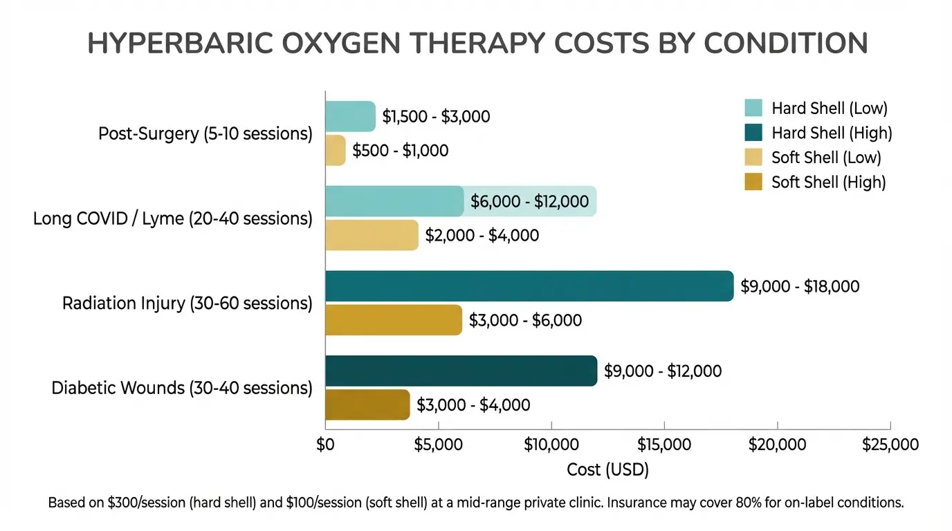 Total Out-of-Pocket Cost by Condition (Before Insurance)